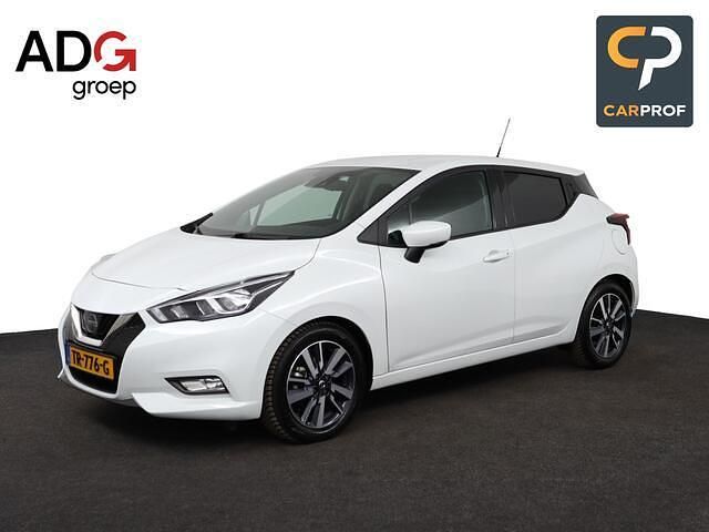 Wit Gebruikt 2018 Nissan Micra N-Connecta Hatchback | € 10.351 (Goede deal) - Afbeelding 1/4