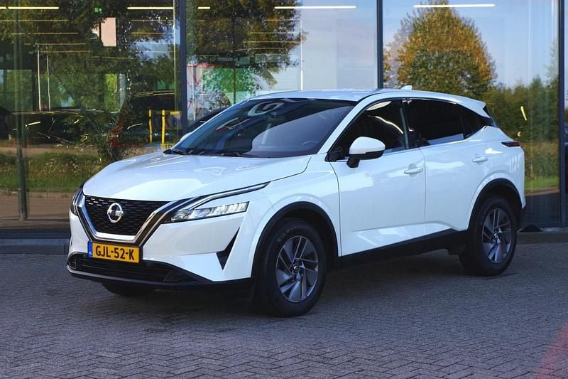 Wit Gebruikt 2022 Nissan Qashqai SUV | € 24.500 (Goede deal) - Afbeelding 1/4