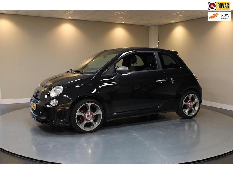 Zwart (metallic) Gebruikt 2011 Fiat 500 Abarth Hatchback | € 4.440 (Goede deal) - Afbeelding 1/4