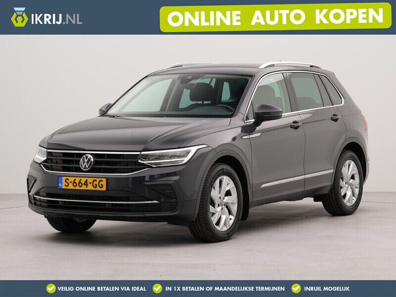 Grijs Gebruikt 2022 VW Tiguan Elegance SUV | € 35.450 (Eerlijke prijs) - Afbeelding 1/3