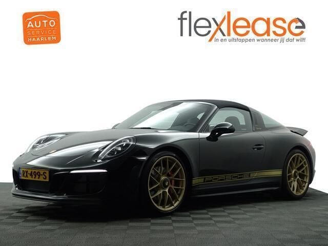 Groen metallic Gebruikt 2018 Porsche 911 Targa 4 Sport Cabriolet | € 159.900 - Afbeelding 1/4