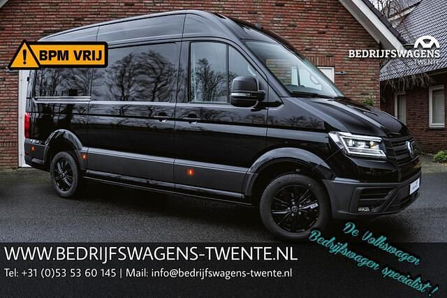 Zwart Occasion 2024 VW Crafter Comfortline Van | € 54.800 - Afbeelding 1/4
