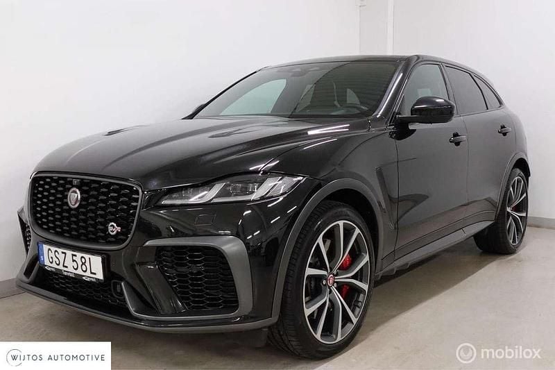 Zwart Gebruikt 2022 Jaguar F-Pace SVR SUV | € 89.950 - Afbeelding 1/4