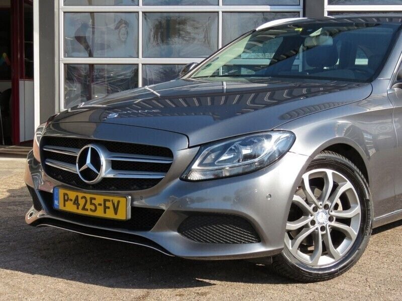 Occasion Mercedes C180 Prestige 157 PK (115 kW) 2016 Grijs Stationwagen