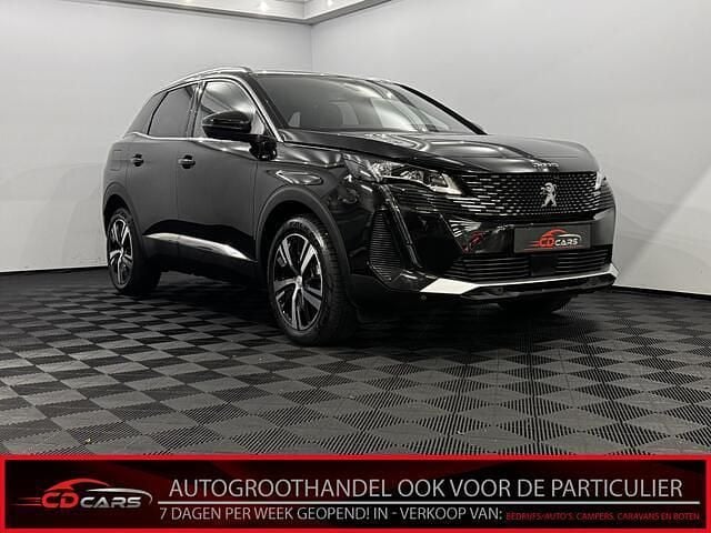 Zwart Gebruikt 2024 Peugeot 3008 GT SUV | € 28.950 (Super prijs) - Afbeelding 1/4