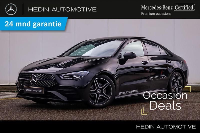 Zwart Occasion 2024 Mercedes CLA180 Advanced Plus Sedan | € 38.900 (Eerlijke prijs) - Afbeelding 1/4