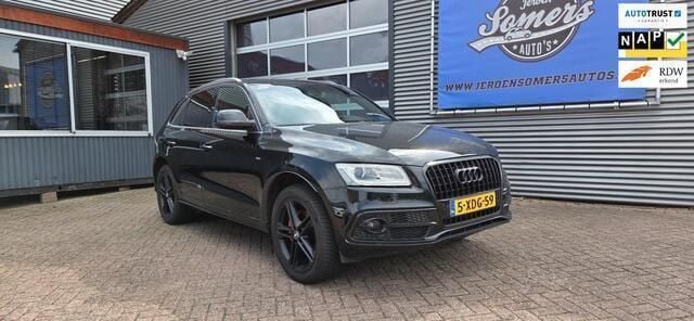 Zwart Gebruikt 2014 Audi Q5 Sport SUV | € 17.750 (Goede deal) - Afbeelding 1/4