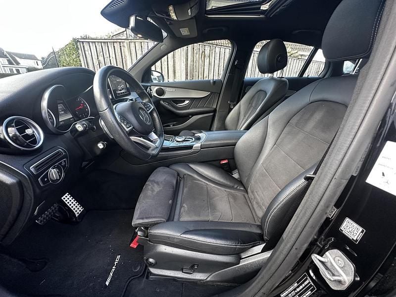 Occasion Mercedes GLC250 AMG Edition 1 211 PK (155 kW) 2017 Zwart Coupé