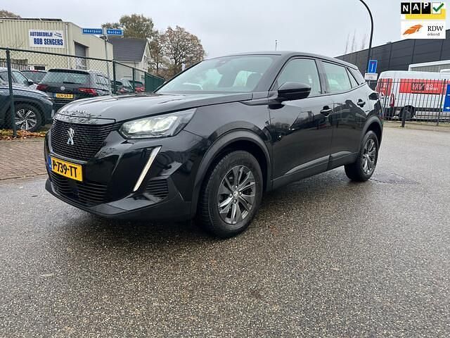 Zwart Occasion 2022 Peugeot 2008 Active SUV | € 17.950 (Eerlijke prijs) - Afbeelding 1/4