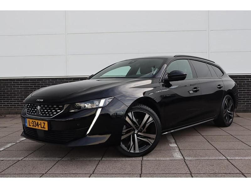 Zwart Gebruikt 2021 Peugeot 508 SW GTi Stationwagen | € 27.945 - Afbeelding 1/1