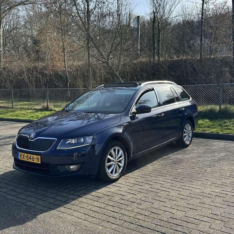 Occasion Skoda Octavia 116 PK (85 kW) 2017 Blauw Stationwagen