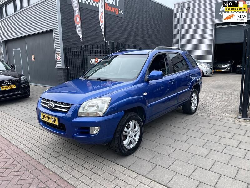 Blauw Occasion 2008 Kia Sportage SUV | € 2.999 (Goede deal) - Afbeelding 1/4
