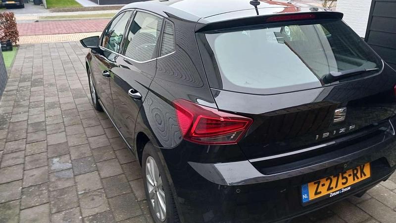 Occasion Seat Ibiza Style 116 PK (85 kW) 2018 Zwart Hatchback