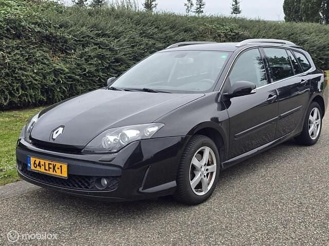 Zwart Gebruikt 2010 Renault Laguna III Stationwagen | € 1.999 (Super prijs) - Afbeelding 1/4