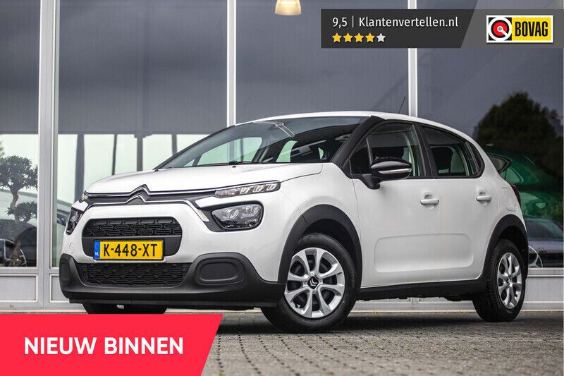 Wit Gebruikt 2021 Citroën C3 Live Hatchback | € 12.845 (Super prijs) - Afbeelding 1/4