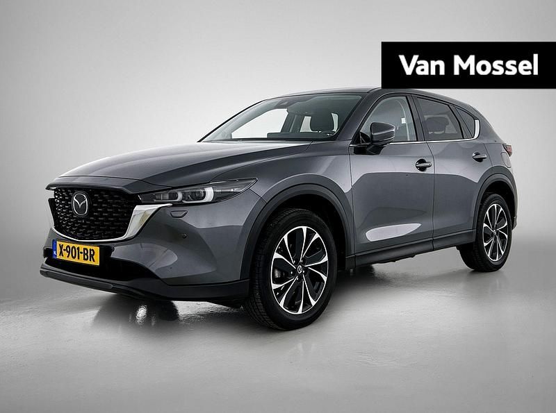 Grijs Gebruikt 2023 Mazda CX-5 Exclusive-Line SUV | € 35.935 (Eerlijke prijs) - Afbeelding 1/4