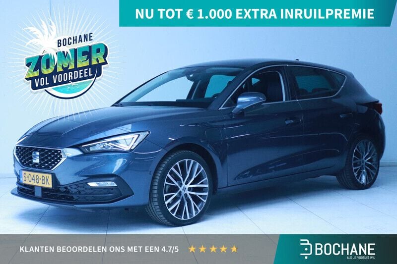 Grijs Gebruikt 2021 Seat Leon Business Hatchback | € 21.040 (Eerlijke prijs) - Afbeelding 1/4