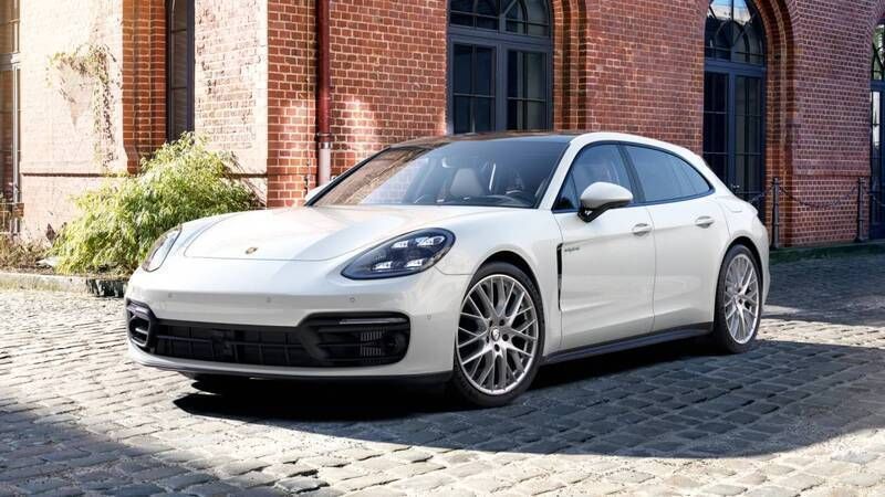Wit Gebruikt 2023 Porsche Panamera 4S Sport Turismo Sedan | € 124.900 (Goede deal) - Afbeelding 1/4