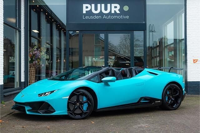 Occasion Lamborghini Huracán 640 PK (470 kW) 2020 Blauw Cabriolet