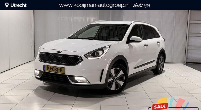 (ud) clear white s Gebruikt 2017 Kia Niro SUV | € 13.999 (Eerlijke prijs) - Afbeelding 1/4