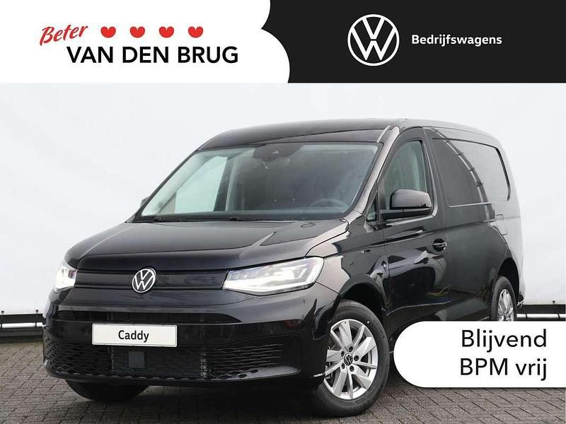 Zwart Nieuw 2024 VW Caddy Maxi Comfortline MPV | € 30.700 (Eerlijke prijs) - Afbeelding 1/4