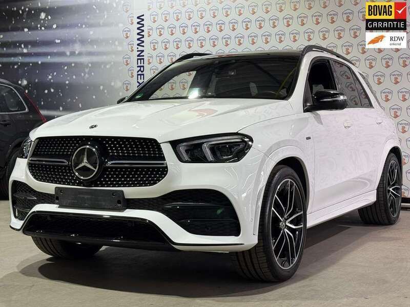 Wit Gebruikt 2021 Mercedes GLE350e Premium Plus SUV | € 66.945 (Eerlijke prijs) - Afbeelding 1/4