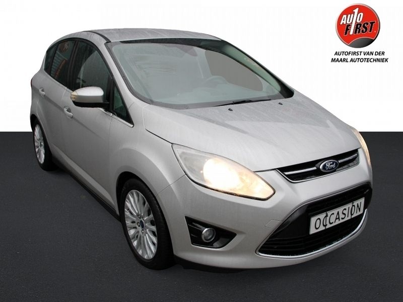 Grijs Gebruikt 2013 Ford C-MAX Titanium MPV | € 9.200 (Eerlijke prijs) - Afbeelding 1/4