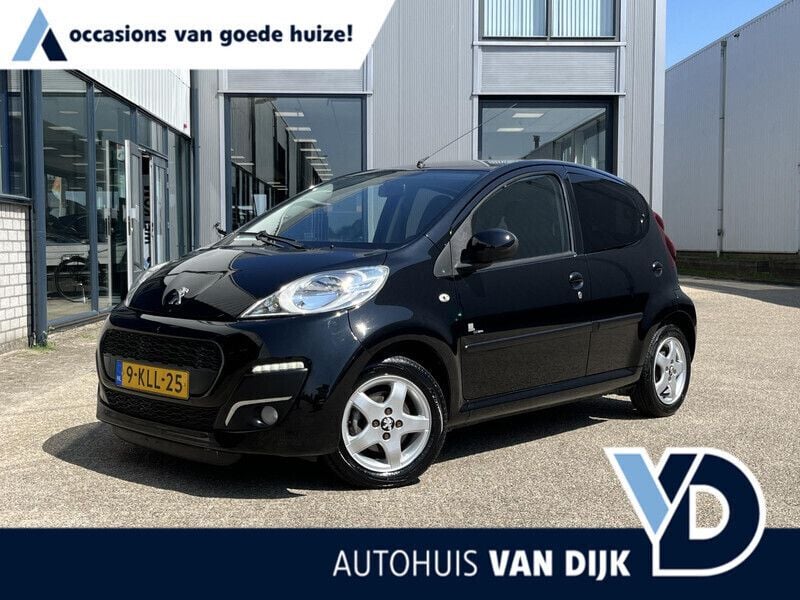 Zwart Gebruikt 2013 Peugeot 107 Hatchback | € 5.850 (Eerlijke prijs) - Afbeelding 1/4