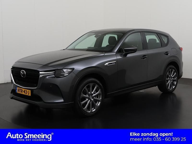 Grijs Gebruikt 2023 Mazda CX-60 Exclusive-Line SUV | € 41.895 (Super prijs) - Afbeelding 1/4