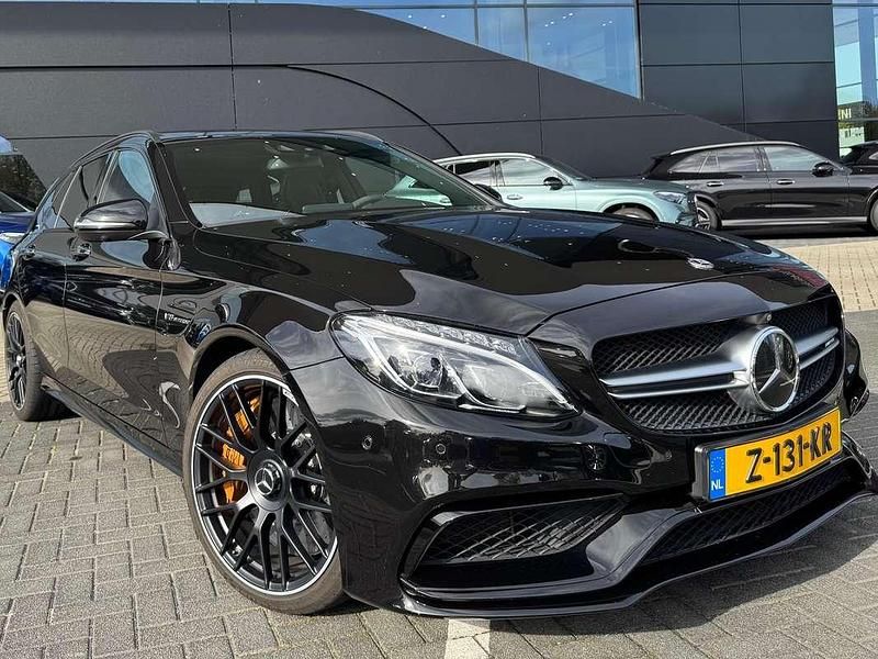 Occasion Mercedes C63S AMG AMG 510 PK (375 kW) 2017 Zwart Stationwagen