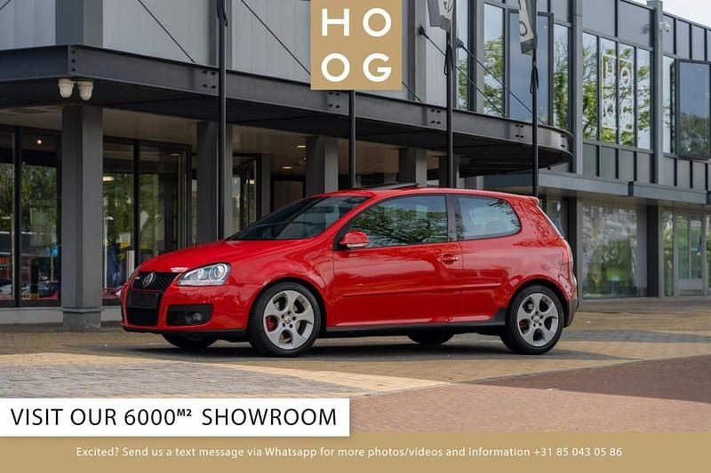 Rood Gebruikt 2006 VW Golf V GTI Hatchback | € 19.950 - Afbeelding 1/4
