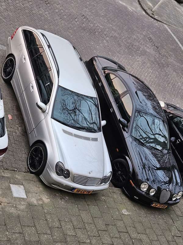 Zilver Gebruikt 2003 Mercedes C240 Elegance Stationwagen | € 2.500 - Afbeelding 1/4