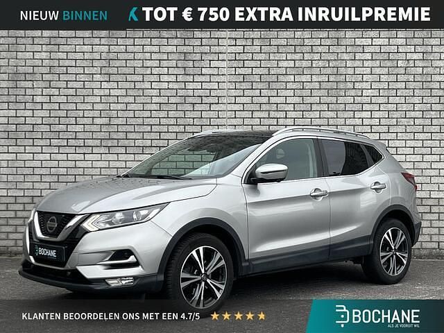 Silver grey (ky0) Gebruikt 2017 Nissan Qashqai N-Connecta SUV | € 15.945 (Eerlijke prijs) - Afbeelding 1/4
