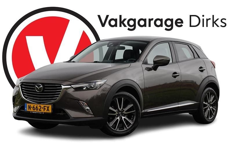 Bruin Gebruikt 2016 Mazda CX-3 SUV | € 14.889 (Eerlijke prijs) - Afbeelding 1/3