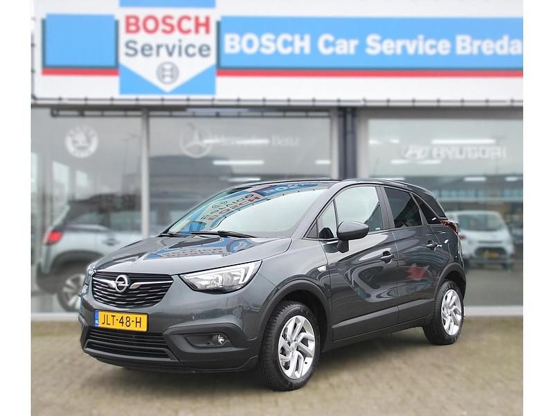 Grijs (metallic) Occasion 2017 Opel Crossland X Edition SUV | € 10.950 (Eerlijke prijs) - Afbeelding 1/4