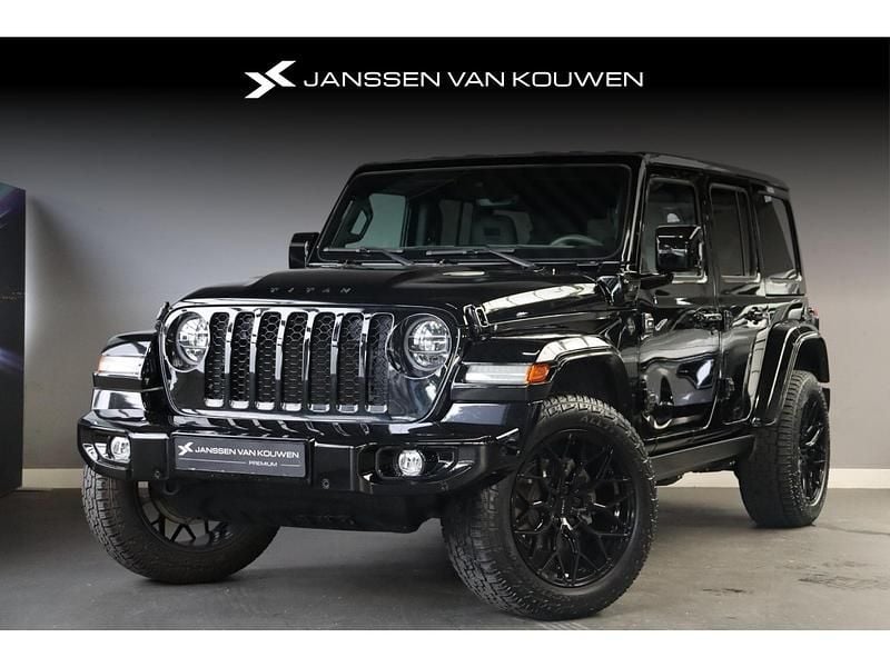 Zwart Gebruikt 2022 Jeep Wrangler SUV | € 74.890 (Eerlijke prijs) - Afbeelding 1/4