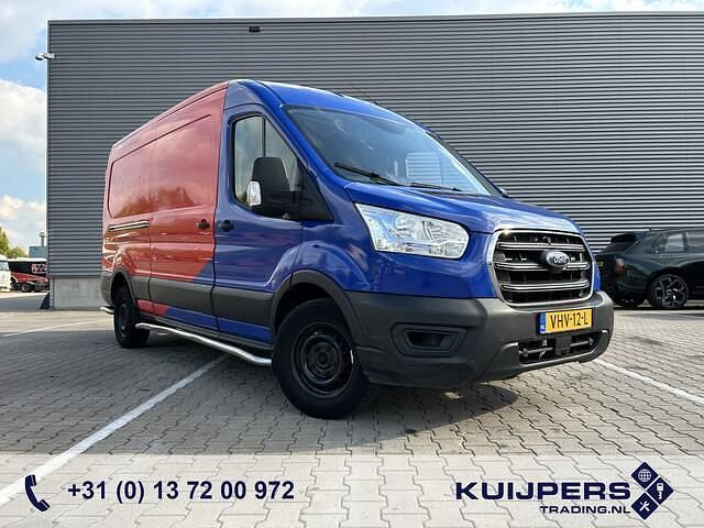 Rood Gebruikt 2021 Ford Transit Trend Van | € 8.400 (Super prijs) - Afbeelding 1/4