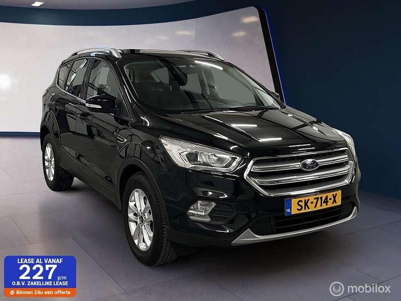 Zwart Gebruikt 2018 Ford Kuga Ultimate SUV | € 13.999 (Super prijs) - Afbeelding 1/4
