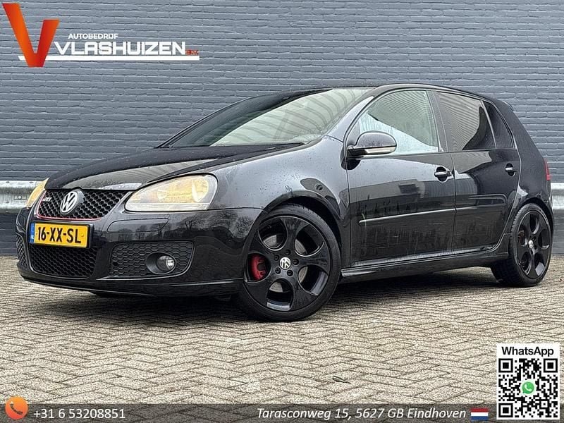 Zwart Occasion 2007 VW Golf V GTI Hatchback | € 3.950 (Goede deal) - Afbeelding 1/4