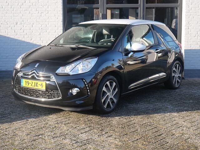 Zwart Gebruikt 2012 Citroën DS3 Business Class Hatchback | € 4.950 (Eerlijke prijs) - Afbeelding 1/4