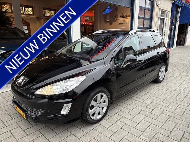 Zwart Gebruikt 2010 Peugeot 308 SW Stationwagen | € 2.799 (Goede deal) - Afbeelding 1/4