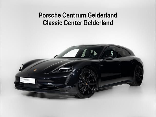 Zwart Gebruikt 2023 Porsche Taycan Sport Turismo Sedan | € 72.900 (Iets duurder) - Afbeelding 1/4