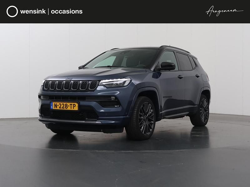 Blauw Gebruikt 2022 Jeep Compass SUV | € 29.830 - Afbeelding 1/4