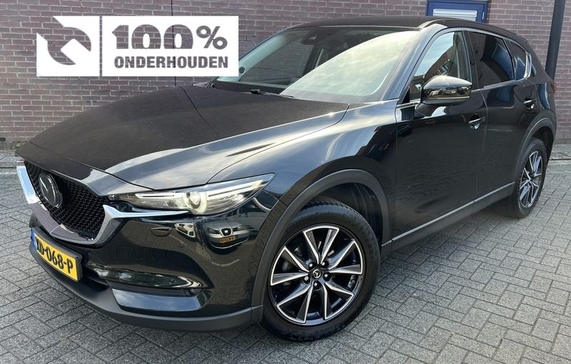 Zwart Gebruikt 2018 Mazda CX-5 SUV | € 20.450 (Eerlijke prijs) - Afbeelding 1/4