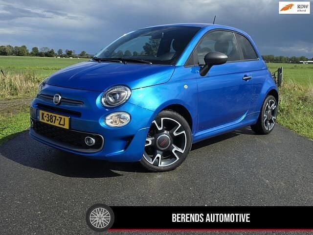 Blauw Occasion 2016 Fiat 500 S Hatchback | € 10.750 (Iets duurder) - Afbeelding 1/4