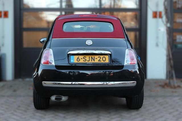 Occasion Fiat 500 Lounge 69 PK (50 kW) 2010 Zwart Cabriolet