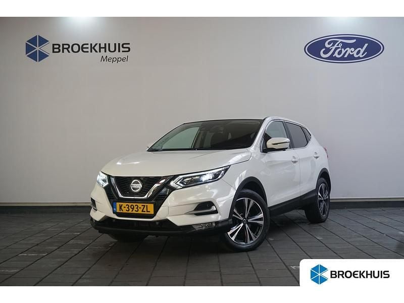 Wit Gebruikt 2018 Nissan Qashqai N-Connecta SUV | € 18.395 (Eerlijke prijs) - Afbeelding 1/4