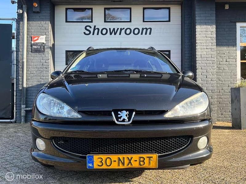 Occasion Peugeot 206 109 PK (80 kW) 2004 Zwart Stationwagen