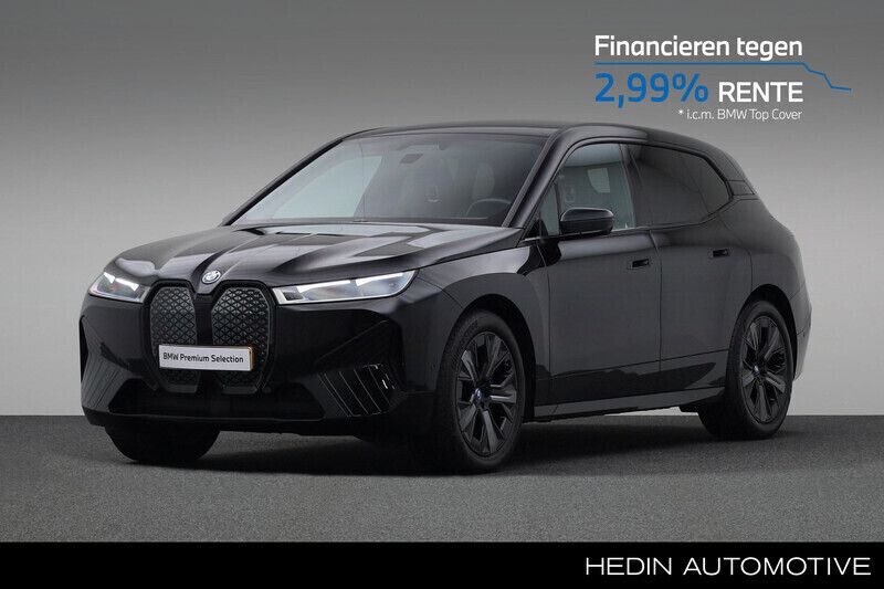 Zwart Gebruikt 2024 BMW iX Sport Line SUV | € 58.880 (Eerlijke prijs) - Afbeelding 1/4