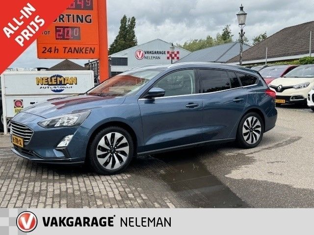 Blauw Gebruikt 2021 Ford Focus Business Edition Stationwagen | € 14.999 (Goede deal) - Afbeelding 1/4